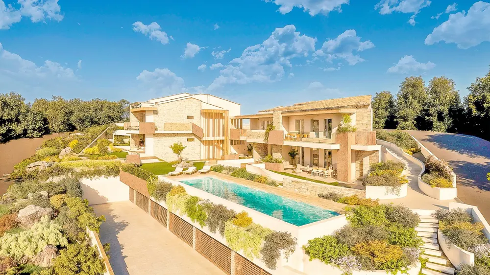 I Cristalli di Palau — piscina con idromassaggio